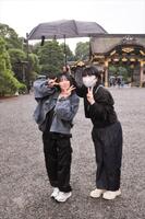 二条城　天候はあいにくの雨